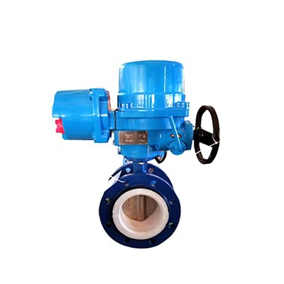 Valurautainen sähköinen vesiläppäventtiili