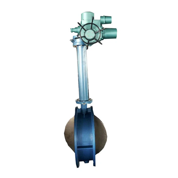 Motor Operated Valve Actuator Flange Butterfly Valve